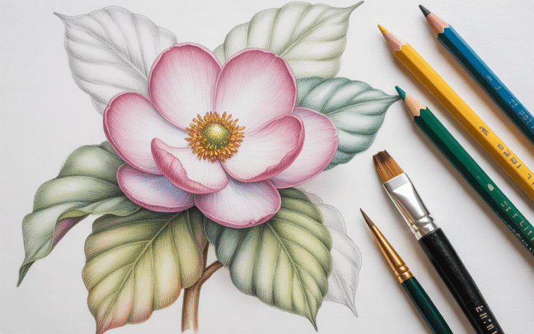 How to Draw Botanical Illustrations: A Beginner-Friendly Guide ...